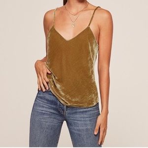 Reformation Velvet Tank